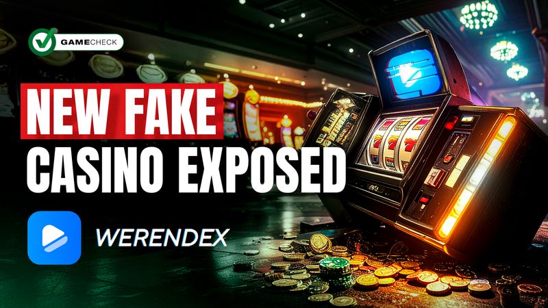 Novo cassino falso exposto: WERENDEX